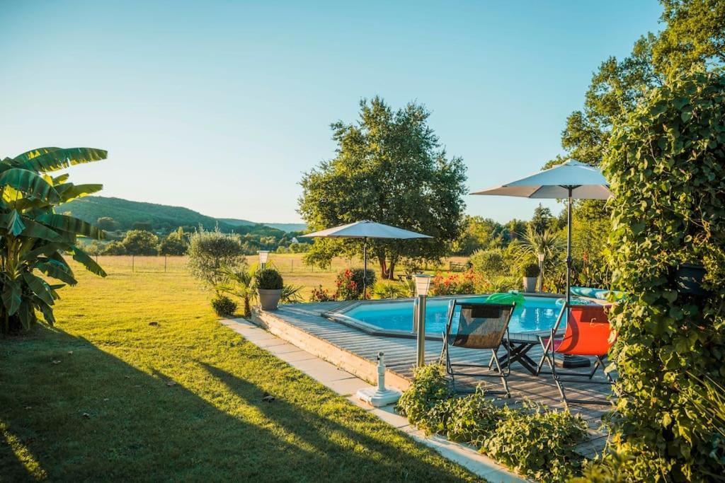 Villa Ideale Pour 6 Vacanciers En Perigord Noir Castelnaud-la-Chapelle Exterior foto