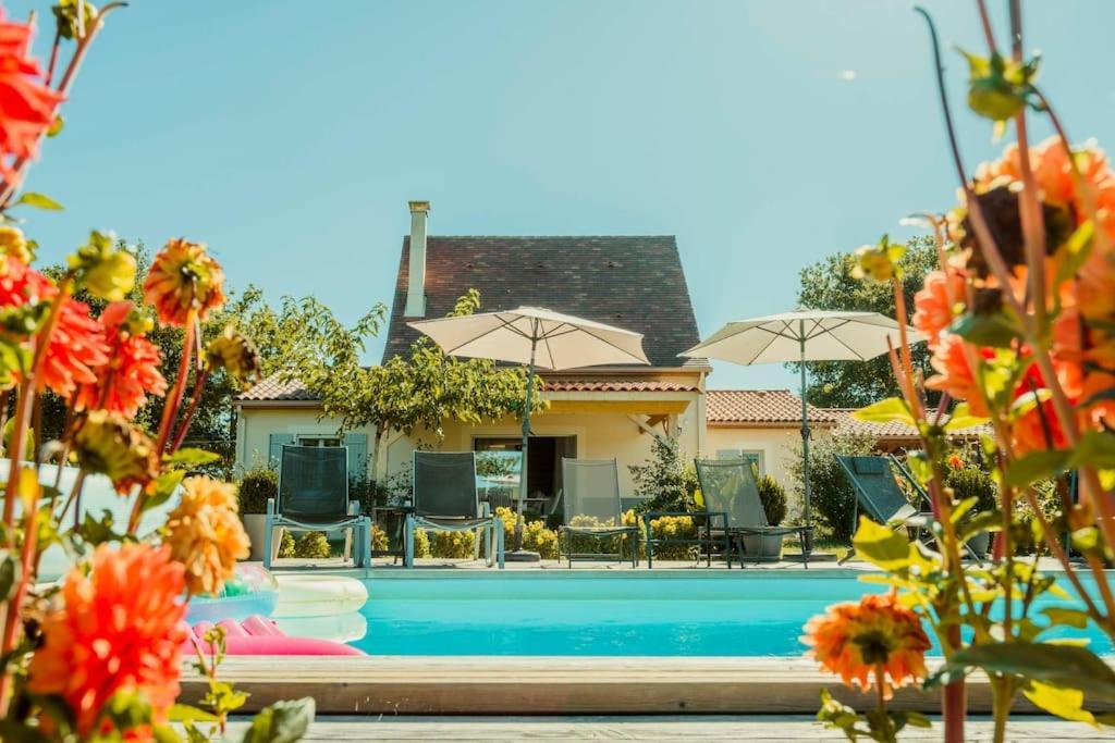 Villa Ideale Pour 6 Vacanciers En Perigord Noir Castelnaud-la-Chapelle Exterior foto